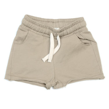 KidWild Organic Shorts, Pebble